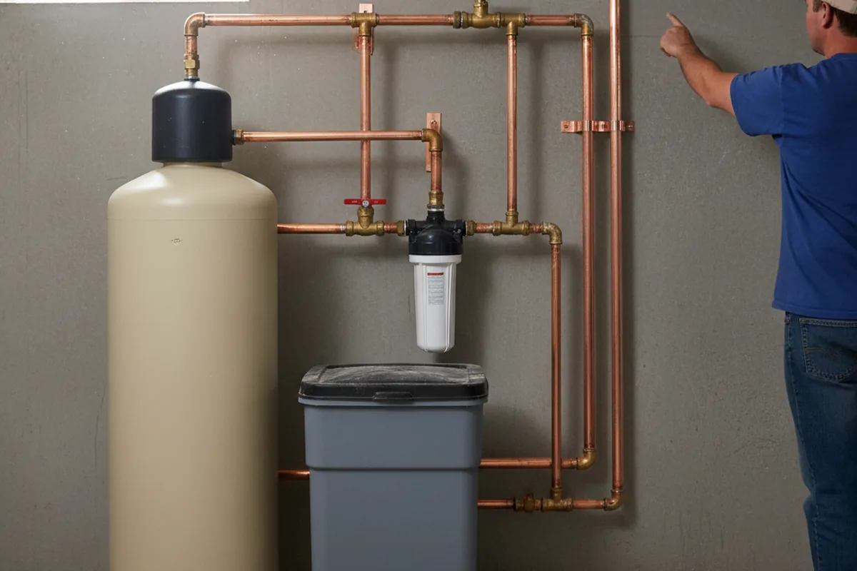 Whole-house water treatment system installed in Lowell